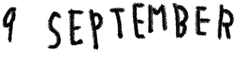 9-september || 花とレザー、装身具店。